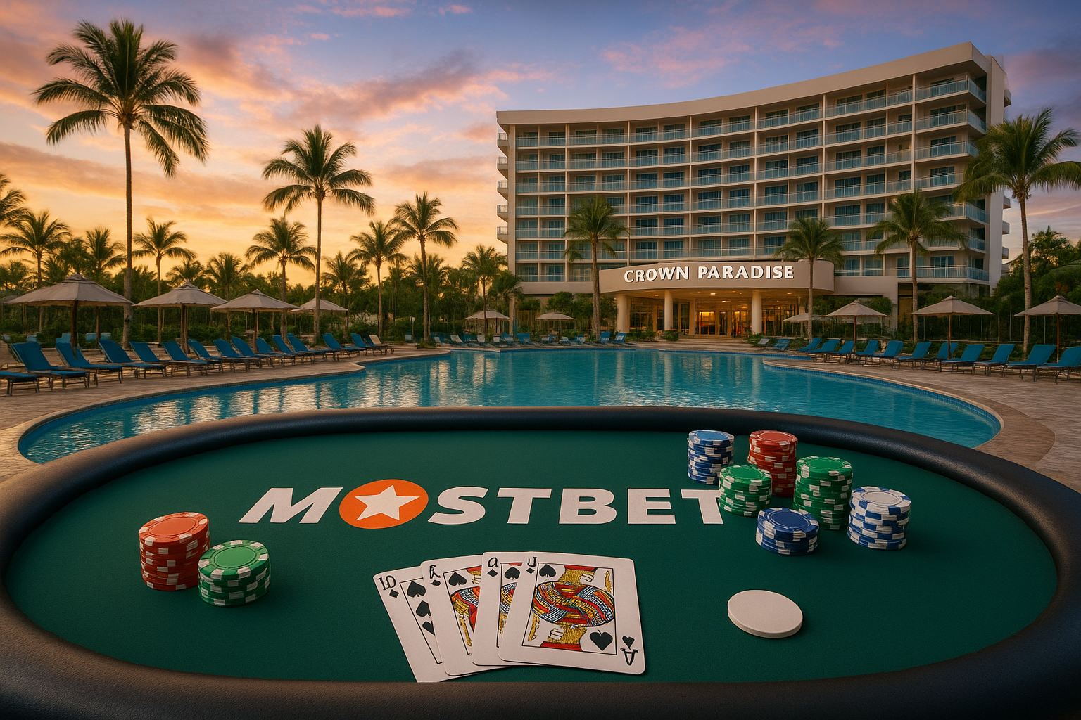 Pokerový turnaj v resortu Crown Paradise