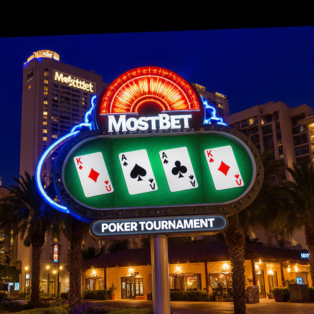 Mostbet: Hlavní organizátor pokerového turnaje